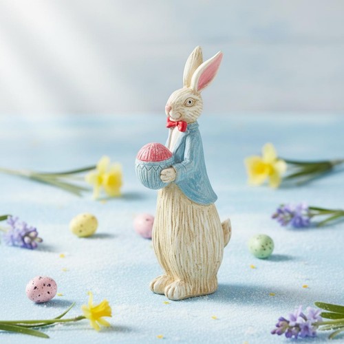 Osterhase aus kunstharz - osterhase,