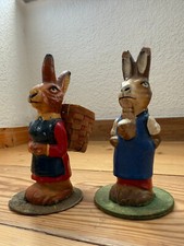 2x Oster Hase Pappe Masse um