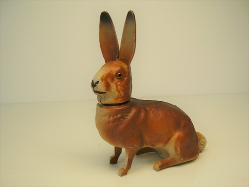 Antiker seltener osterhase - seltener,
