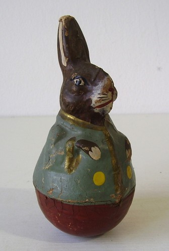 Antiker seltener osterhase - antiker,