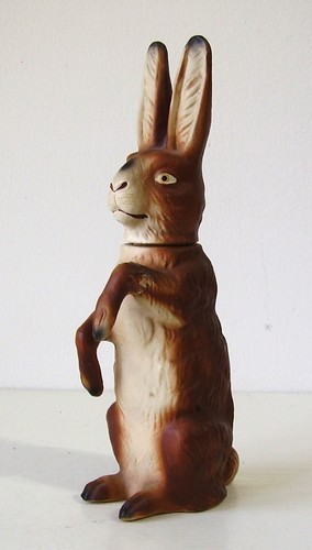 Antiker großer osterhase - großer,
